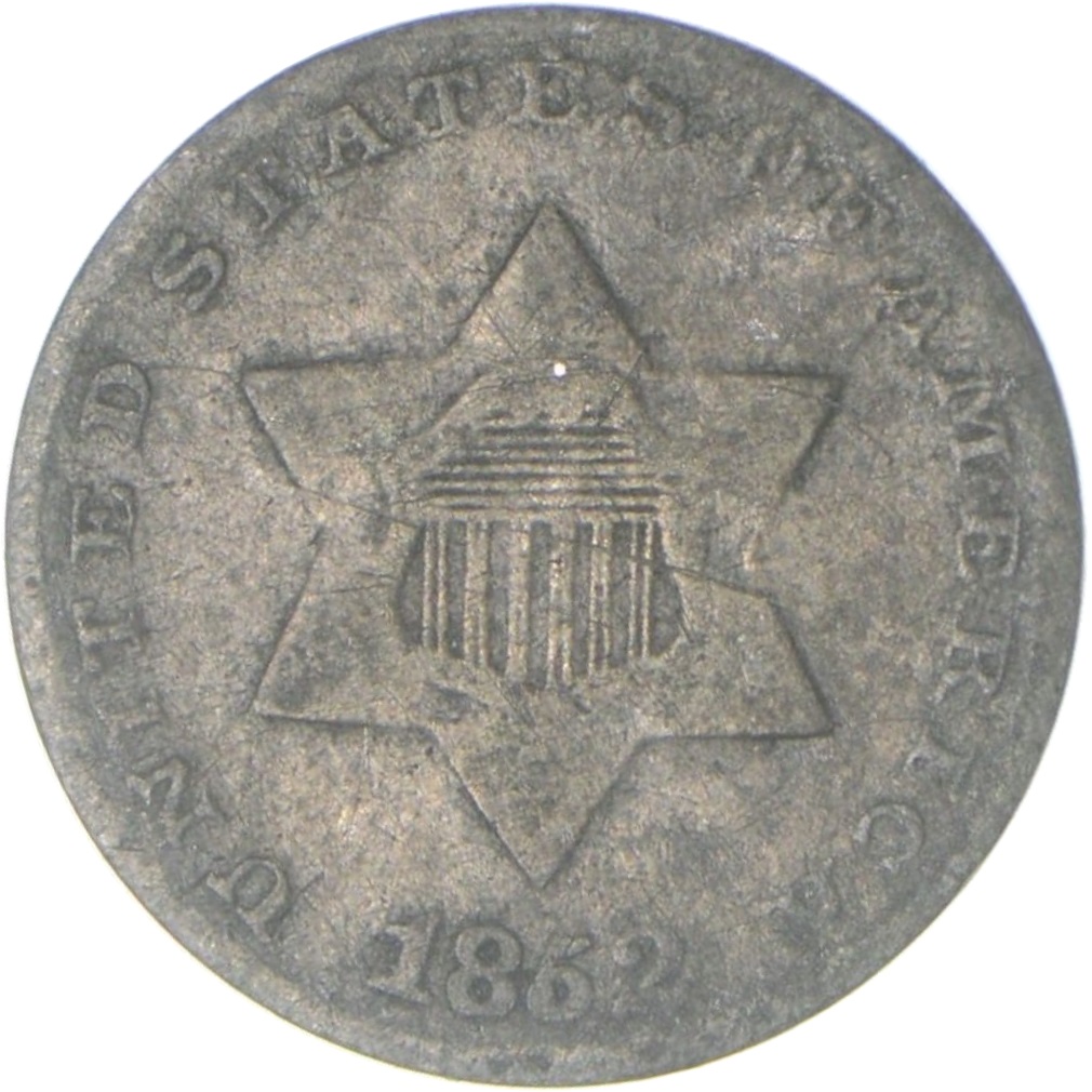 1852-3CS-Three-Cent-Silver